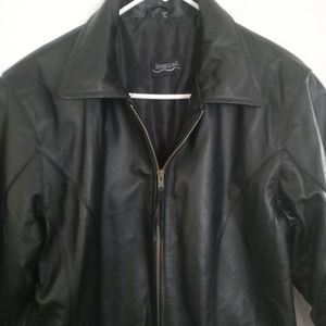 NWT Burk's Bay Men's Leather Jacket! Brand NEW!